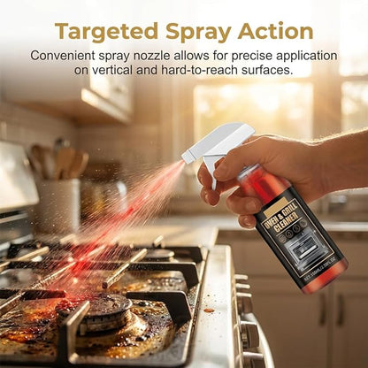 Kitchen Heavy Oil Cleaner Spray,Clean Spray Cleaner for Ovens,Countertops,Stovetop,100Ml All Purpose Kitchens Heavy Oil Cleaning Agent (3PC)