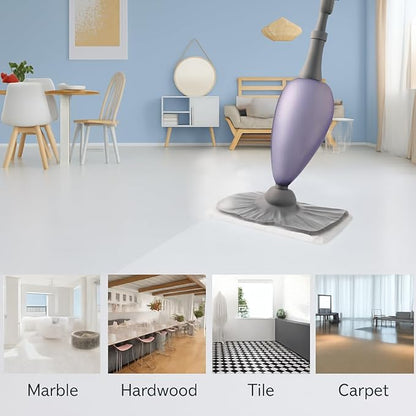 Clean Co. 4 Steam Pocket Mop Pads Compatible Replacement Pad for Shark Mops S3101W, S3250, S3250W, S3250CW, S3251N, S3101POD, SP100Q, S3251, SE200, S3251WC, FS3101, S3251_N2A, S3101CO