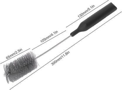 HEEPDD Washing Machine Brush, Long Handle Vent Cleaner Kit for Dryer and Washer Maintenance Washing Machine Brush, ABS Material Nan Household Appliances