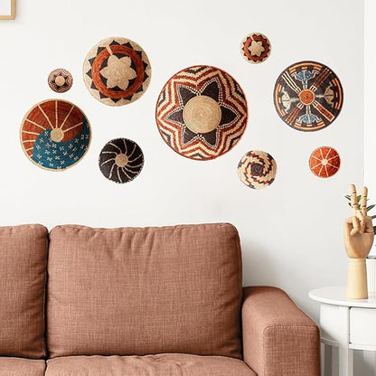 3D Wall Stickers DIY Flower Wall Decal Removable Waterproof Wall Art Decor for Bedroom Living Room Offices Home Decoration (Bohemian)