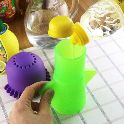 Angry Mama Microwave Oven Steam Cleaner, High Temperature Steam Cleaning Tool, Just Add Vinegar and Water, Easily Removes Odors and Crud in Minutes (Random Color, 1 Pack)