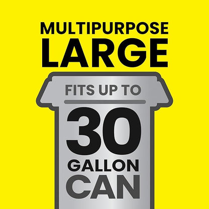 Glad Trash Bags, ForceFlexPlus Drawstring Large Garbage Bags - 30 Gallon, 50 Ct (Package May Vary) (Pack of 2)