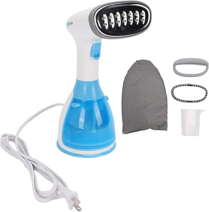 Asixxsix Steamer for Clothes, 1100W 280ml 15 Minutes Continuous Steaming, Handheld Steamer for Garment Offers Wet Dry Ironing, Portable Steaming Machine Garment for Home Travel (US Plug)