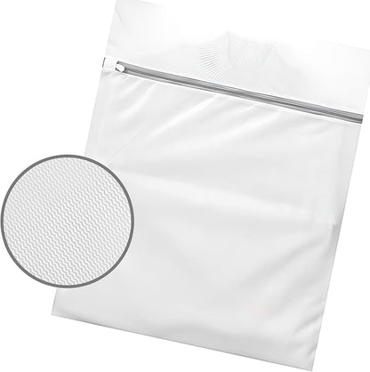 Laundry Bags, 4-Pack 16x20 Inch Honeycomb Mesh Wash Bags, Protects Delicates in Washer & Dryer, Prevents Snags and Stretching for Bras, Sweaters, Baby Clothes