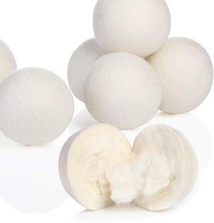 Wool Laundry Dryer Ball by Mili Felt -Reusable Extra Large Premium Natural Fabric Softener, Reduces Clothing Wrinkles, Eco-Friendly ~ Made of 100% Pure New Zealand Wool ~ Made in Nepal