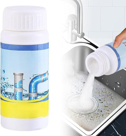 Sink and Drain Cleaner, 2025 New Sink Drain Cleaning Powder, Multi-functional Pipe Unclogging Solution for Kitchen and Bathroom, Fast Acting Clog Remover for Home Users (1pcs)