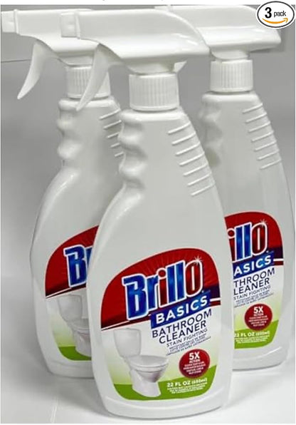 Bathroom Cleaner Spray – 22 oz Trigger Bottles (Pack of 3)