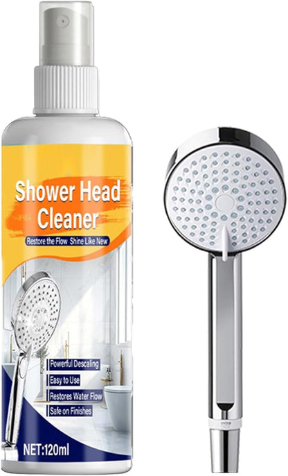 Bathroom Shine Formula - 150ml Anti-Scale Liquid, Scrubbing Cloth with Polishing Aid, Sink Tap Restoration Pack, Glass Panel Ceramic Appliance Renewal, Home Living Room Kitchen Works