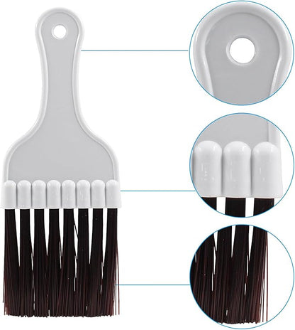 2 Pcs Brown Air Conditioner Condenser Cleaning Brush Ac Coil Cleaner Brush HVAC Refrigerator Coil Cleaning Brush