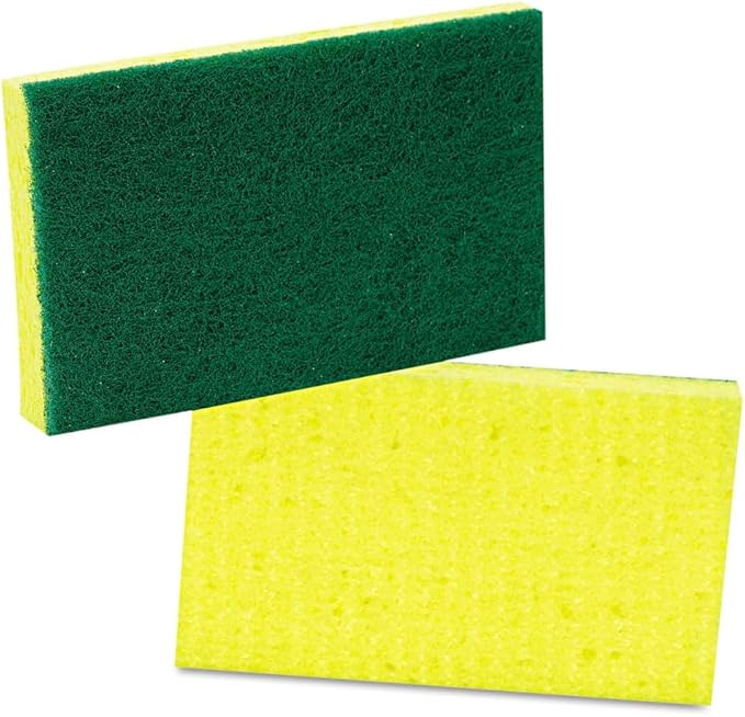 Scotch-Brite Professional Medium-Duty Scrubbing Sponge, 3 1/2 x 6 1/4, 10/Pack