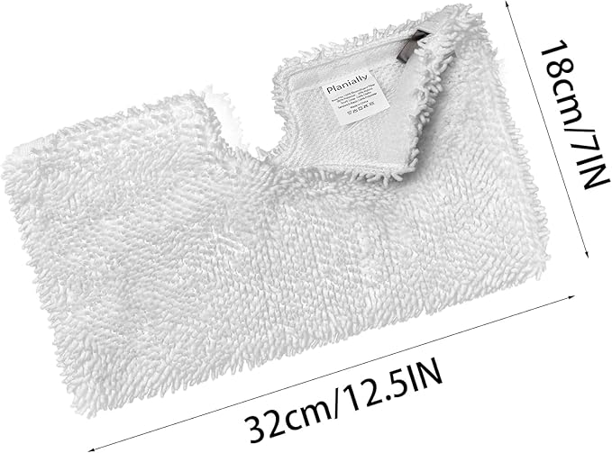 Steam Mop Replacement Pads for Shark S3501 S3972BRN S3601 S3901 S3550 S3801 SE450 Microfiber Washable Double-Sided Pads for Hardwood Tile Floor,Compatible with Shark Steam Pocket Mop,6-Pack