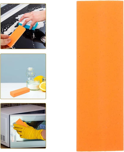 Alipis Rubber Stainless Steel Rust Eraser Multipurpose Kitchen Scrubber for Glass Countertops and Stoves Decontamination Tool for Hard Water Stains and Grease Removal