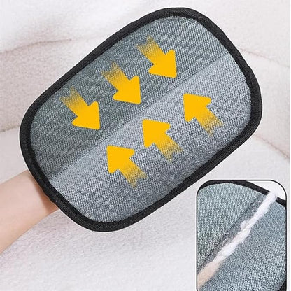 Purepath Hair Removal Glove, Pet Hair Removal Glove for Dogs & Cats, Pure Path Hair Remover Glove for Pet, Electrostatic Pet Hair Gloves for Clothing, Bed, Couch, Carpet, Car Seat (2)