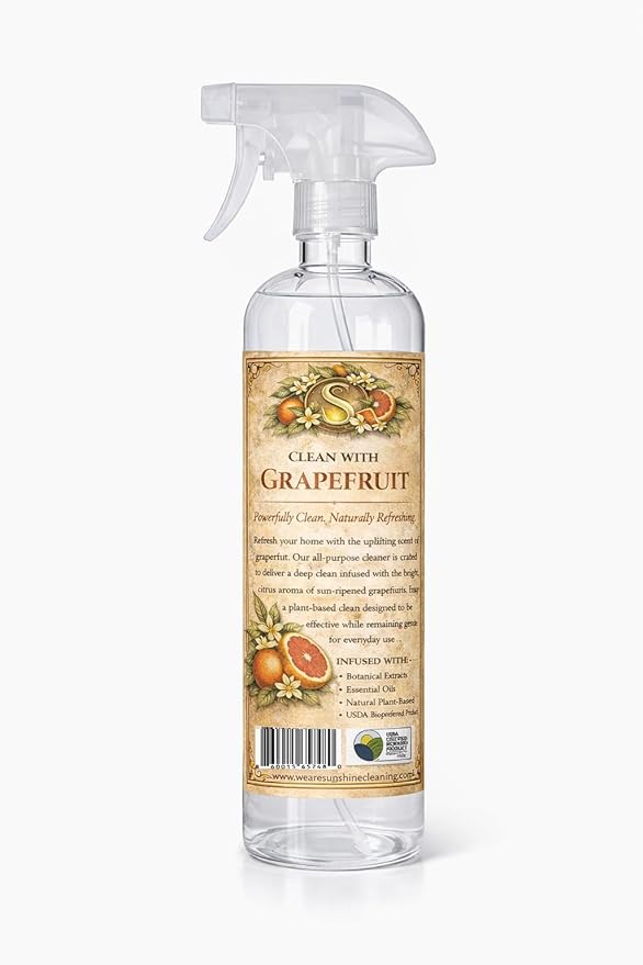 All Purpose Cleaner, Plant Based, USDA BioPreferred, (Grapefruit)
