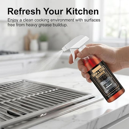 Kitchen Heavy Oil Cleaner Spray,Clean Spray Cleaner for Ovens,Countertops,Stovetop,100Ml All Purpose Kitchens Heavy Oil Cleaning Agent (3PC)