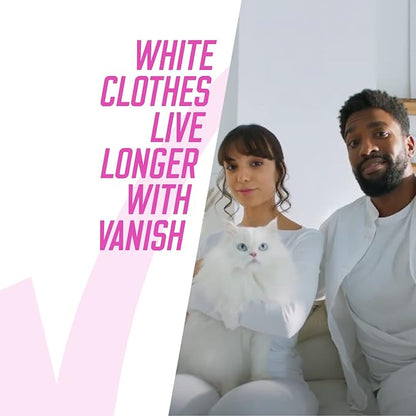 Vanish Oxi Action Fabric Stain Remover Gel Whites - Stain Remover and Whitener, 750ml