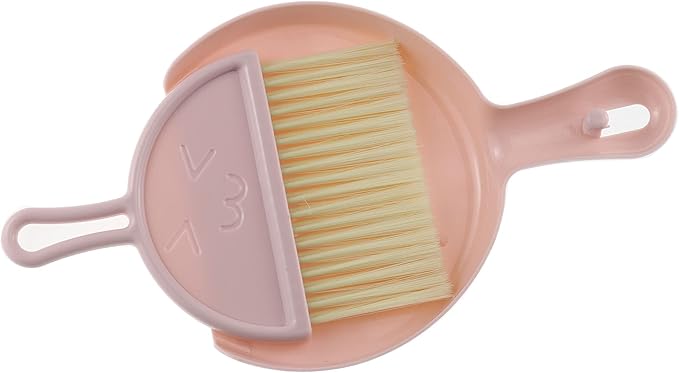 dust pan and Broom/Dustpan Small Dustpan and Brush kit, Multifunctional Cleaning Tool (with Manual Broom Brush), Child Broom and Dustpan Set Plastic dust Collector