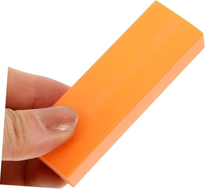 Cabilock Limescale Eraser Cleaner for Stainless Steel Household Cleaning Rubber for Kitchen and Bathroom Stains Rust and Limescale for Pots Pans and Sinks