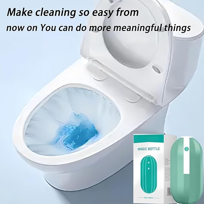 Toilet Cleaner,Automatic Toilet Bowl Cleaner, Toilet Cleaner 10 Years,Crazy Clean Toilet Bowl Cleaner,Fresh Scent (3)