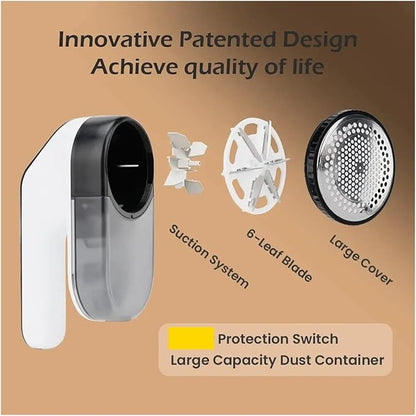 Fit for Rechargeable Fabric Shaver - Electric Lint Remover with Display, 3 Speed for Clothes, Bobble Remover & Debobbler(E-1)