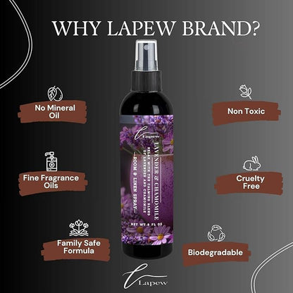 Lapew Room & Linen Spray | Fragrance Mist for Home, Car & Office | Fabric & Air Freshener | Neutralizing Mist | Made in USA | Lavender & Chamomile