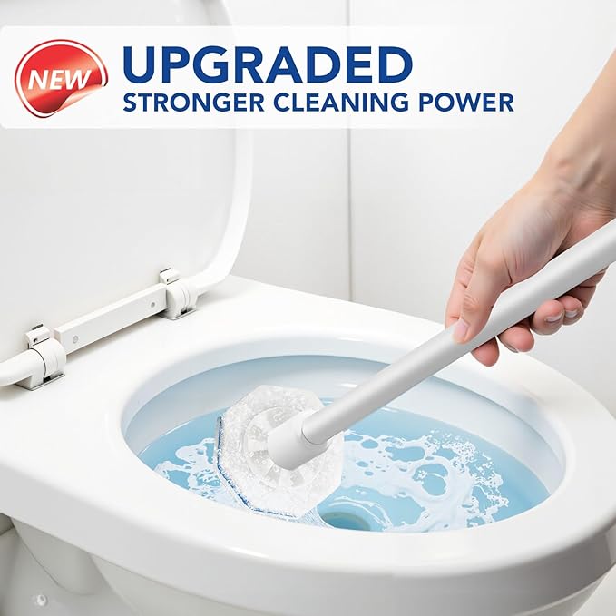 50 Count Disposable Toilet Wand Refills for Clorox, Compatible with Clorox Toilet Wand for Bathroom Cleaning
