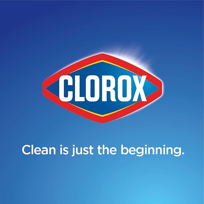 Clorox Toilet Bowl Liquid Disinfecting Cleaner with Clinging Bleach Gel, Remove Mildew and Mold, Fresh Scent, 24 Ounces