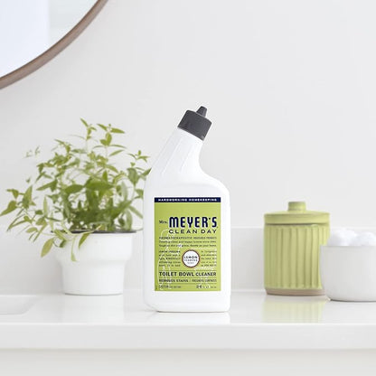 Mrs. MEYER'S CLEAN DAY Liquid Toilet Bowl Cleaner, Stain Removing, Lemon Verbena, 24 oz (Pack of 3)