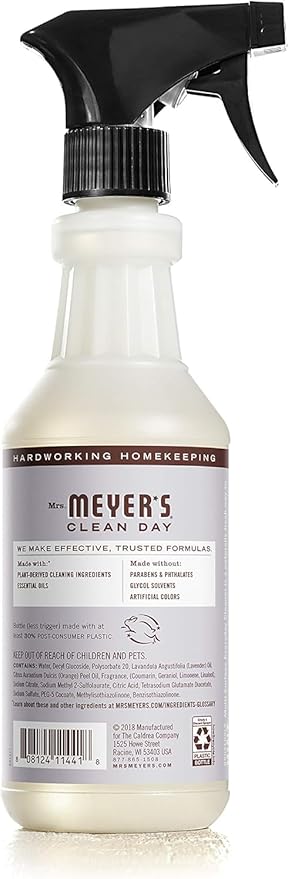 MRS. MEYER'S CLEAN DAY Lavender Scent Multi-Purpose Household Cleaner, 16 oz. (Pack of 3)