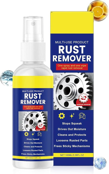 Rust Remover Cleaner – Multi Purpose Metal Cleaner, Stain Removal and Shine Agent | Cleaning Accessory For Daily Rust Prevention Care Maintenance
