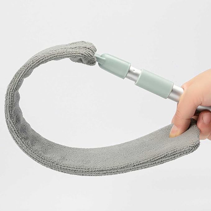 Gaps Dust Cleaner – Retractable Long-Handle Duster for Under Appliances, Hard-to-Reach Dust and Debris Removal Tool | Ideal for Home, Bedroom, Kitchen, and Household Cleaning
