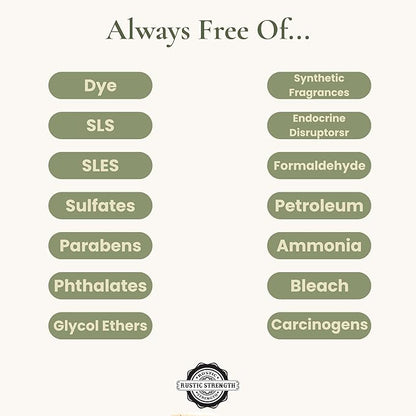 Rustic Strength Lots of Purpose Spray Cleaner, Bergamot & Cypress, Multi-Surface, pH Balanced, Non-Toxic, Biodegradable, 16 oz