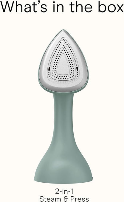 Conair ExtremeSteam Steam & Press 2-in-1 Iron & Steamer, Press Steamer for Clothes, Continuous Steam, Iron-Shaped Soleplate, For Home, Office or Travel