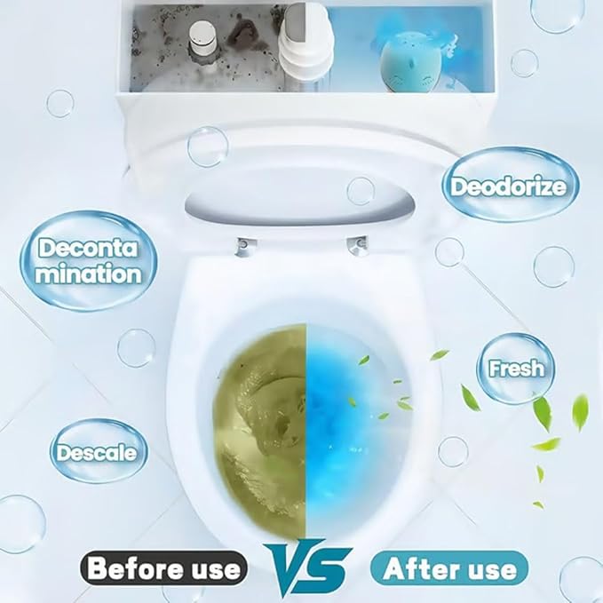 Dinosaur Toilet Bowl Cleaner Bottle, 2026 Upgraded Cute Dinosaur-Shaped Magic Automatic Toilet Tank Cleaner Bottle, Long-Lasting Bathroom Tank Crazy Cleaning Deodorizer Wonder(3pcs-Peach)