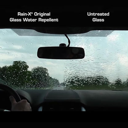 Rain-X 800002243 Glass Treatment, 7 oz. - Exterior Glass Treatment To Dramatically Improve Wet Weather Driving Visibility During All Weather Conditions