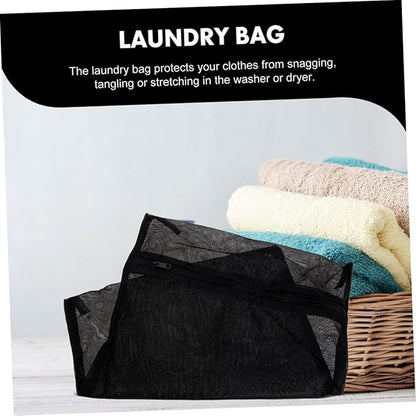 CHILDWEET Mesh Laundry Bags with Zipper 8-Pack Delicates Washing Bags for Travel Storage and Clothes Organizing Protects Bras Socks Underwear in Washing Machine