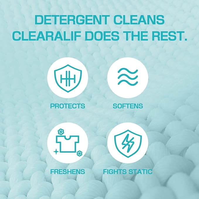CLEARALIF laundry Fabric Softener Sheets, FRESH OCEAN Scent, 160 Loads, Eco Friendly, Great For Travel, Apartments, Dorms.