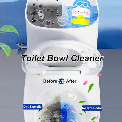 Toilet Bowl Cleaner, 3 Pack Automatic Toilet Cleaner Bottle, Long-Lasting Deep Cleaning & Deodorized, Blue Ocean Scent