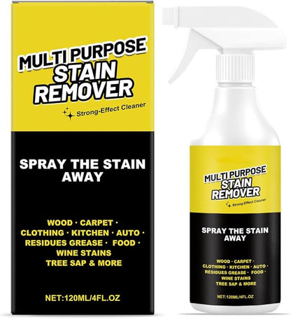 Multi Purpose Stain Remover Pro Strength Spray, Kitchen Multi-Purpose Foam Cleaner Spray, Fast Acting Cleaner For Kitchen, Floors, Toilets, Removes Hard Water Stains, Rust, And Stubborn Residues (1PC)
