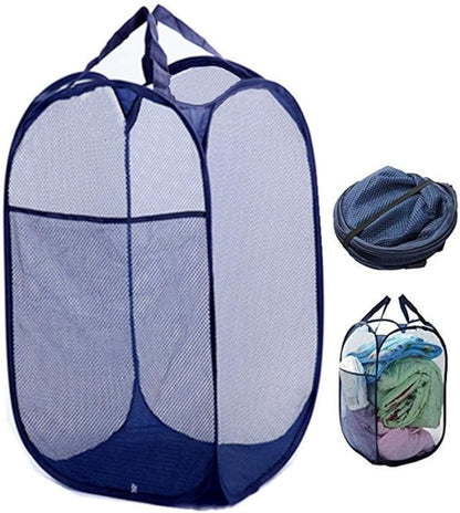 Durable Space Saving Laundry Basket Hanging Clothes Sorting Hampers With Reinforced Handles For College Dorm,Nursery,Office Rectangle