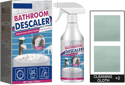 Bathroom descaler foam cleaner, Stubborn Stains Cleaner, Fresh Scents, For Glass, Bathtub, Hand basin， All Purpose Bubble Spray