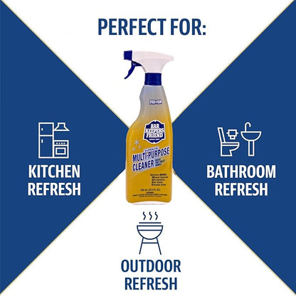 Bar Keepers Friend Soft Cleanser (26 oz) MORE Spray + Foam (25.4 oz) Multipurpose Cleaner Bundle, Stain & Rust Remover for Multi Surface Bathroom, Kitchen & Outdoor Cleaning