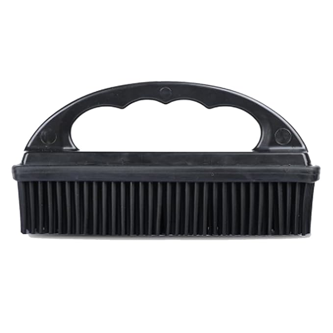 Navaris Pet Hair Remover Brush - for Multiple Surfaces Including Furniture, Carpets, Clothes - Dog and Cat Quick Easy Fur Remover with Handle - 15.5 x 8.5 x 5cm (6.1" x 3.3" x 2")