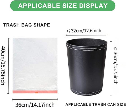 1.2 Gallon Trash Bags Drawstring for Bathroom - Magesh 125 Count Mini Small Garbage Bag Unscented Strong Thick Plastic Trash Can Liners for Toilet Home Office and Bedroom