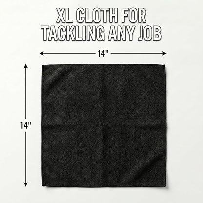 Bickmore 2-Pack Lint-Free Application Cloth for Leather Cleaner, Conditioner, and Polish | Scratch-Free Microfiber Towel for Smooth Application of Leather Care Products