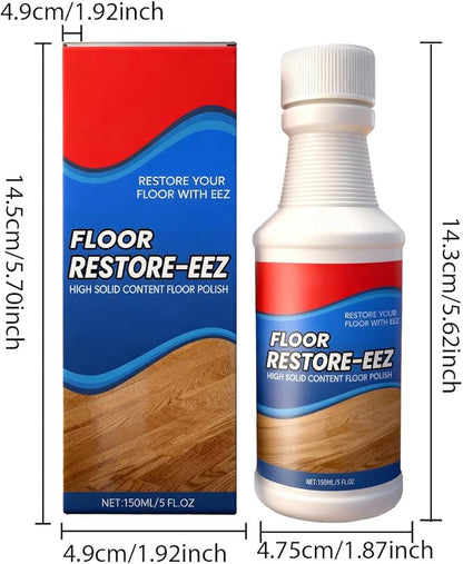 RAINPOT Floor Restore Cleaner, High Solid Content Floor Polish for Shine Renewal & Protective Layer, Helps Conceal Small Scratches, Quick-Drying Protective Finish (1 PACK)