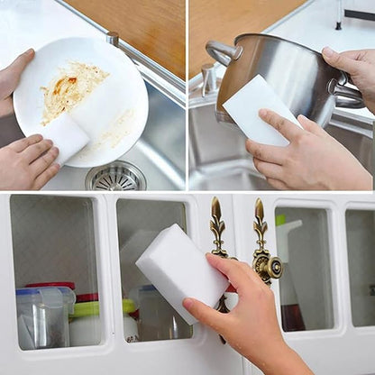 100 Pack Dish Sponges, Nonscratch Natural Cellulose Dish Sponge,Reusable Heavy Duty Durable Kitchen Sponges for Washing Dishes for Washing Dishwashing Bathroom Household Cookware Scrubbing