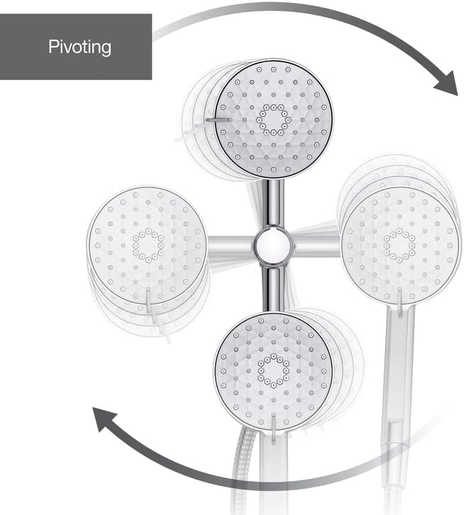 KOHLER K-23218-G-BN Awaken Shower Package, 2-in-One Combo, Multiple Spray Options, Vibrant Brushed Nickel