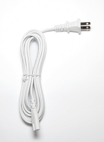 Omnihil (White) 5 Feet AC Power Cord Cable Compatible with KOODER Fabric Shaver