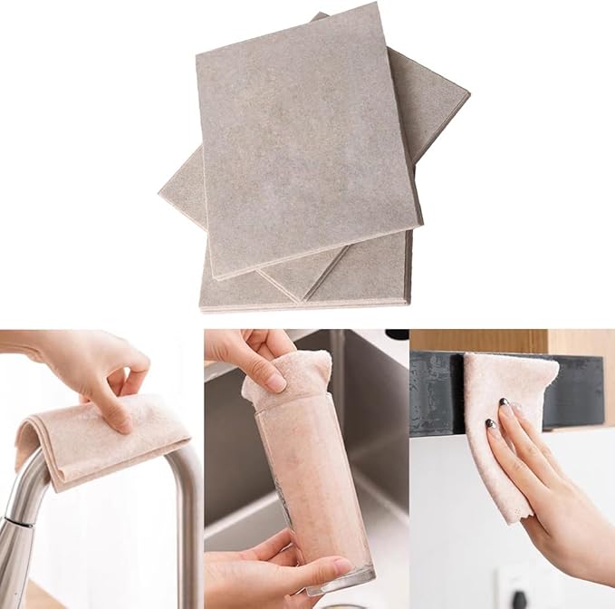 20 Pack Swedish Dishcloths Reusable Loofah Microfiber Cleaning Cloths with Natural Fiber Swedish Dish Cloths Kitchen Dishcloths Dish Towels Paper Rags for Washing Dishes Countertop Sink Stove